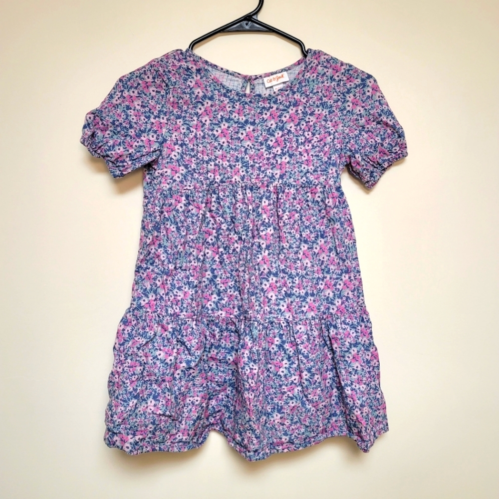 ✨️Girls | M (7/8) | Floral Layered Blouse | Cat & Jack